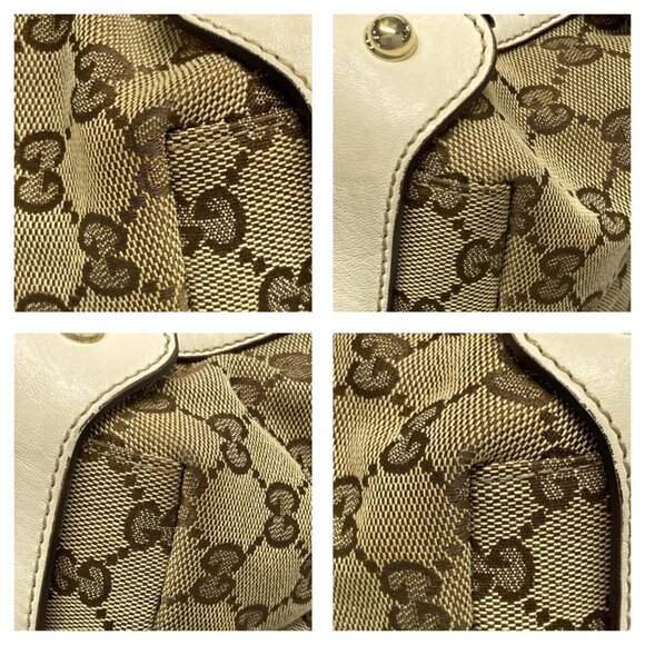 GUCCI GG Pattern Horse Bit Jacquard Leather Shoulder Bag bran553-100425 - Picture 14 of 16